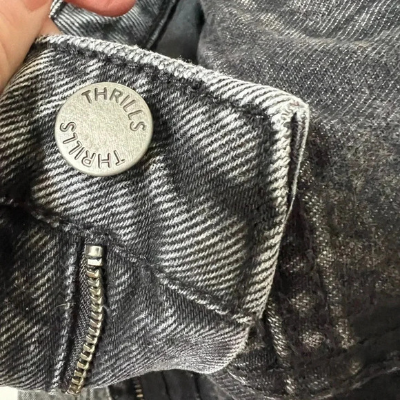 THRILLS Thelma Jeans in Stones Black - Picture 8 of 9